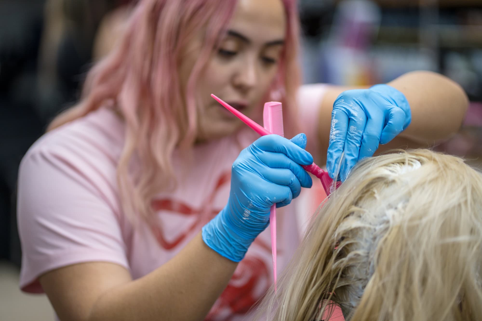 Blonde Hair Lightening Dollhouse Hair
