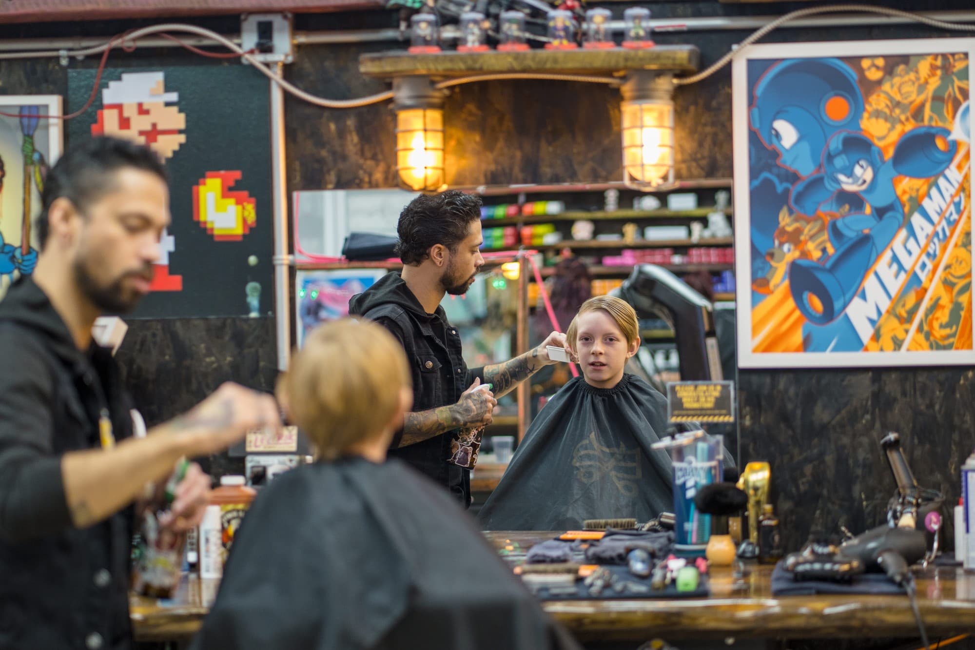 Boys Haircut Salon Dollhouse Hair